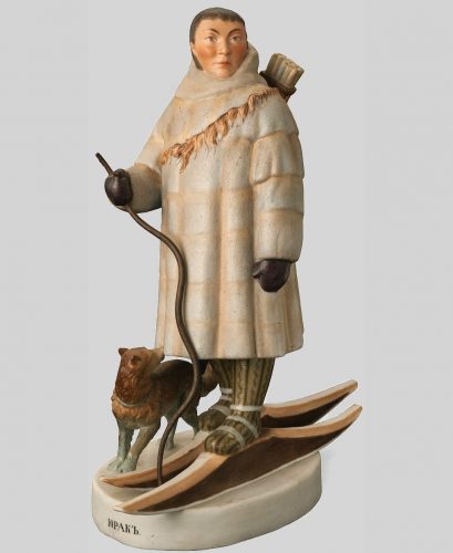 Gardner porcelain figure of Urak from "People of Russia" series