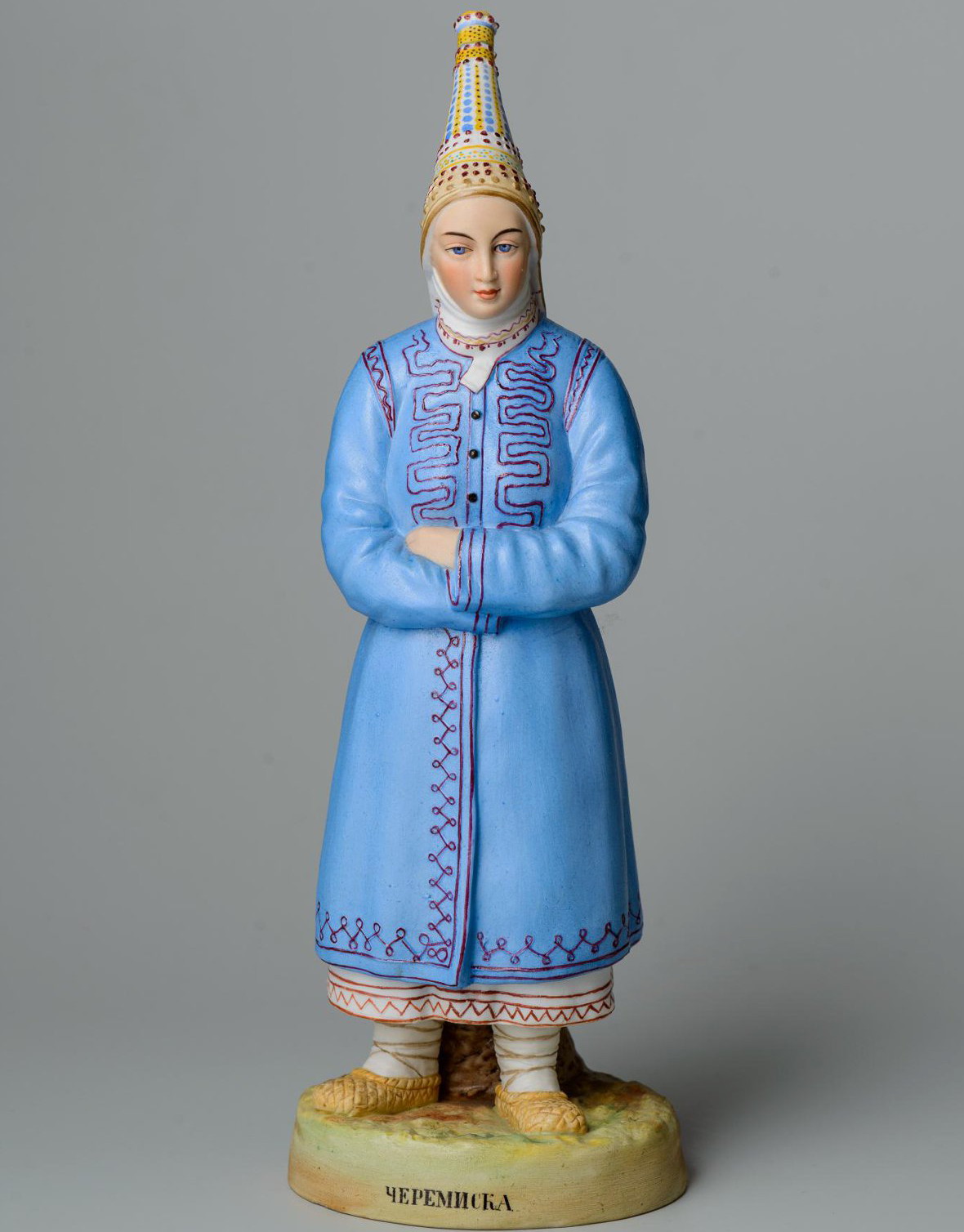 Gardner porcelain figure Cheremiska from Peoples of Russia series