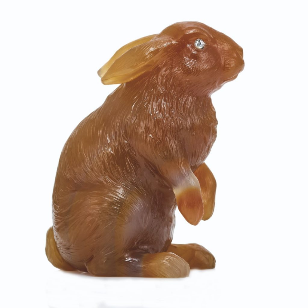 Faberge model of rabbit