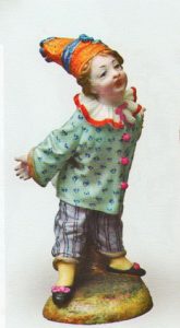 Russian Imperial Porcelain Factory Figure Girl From Italian Comedy Spiess 2