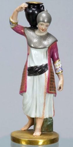 Russian Imperial Porcelain Factory figure of Greek Woman