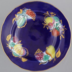 Soviet porcelain plate "Fruit" by Rozendorf