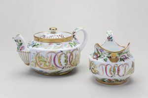 Soviet Porcelain Teaset Narkomindel Chekhonin