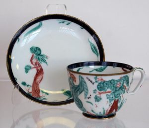 Soviet Porcelain Cup Saucer Shchekotikhina Pototskaya 04