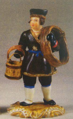 Russian Imperial Porcelain Figure Cooper