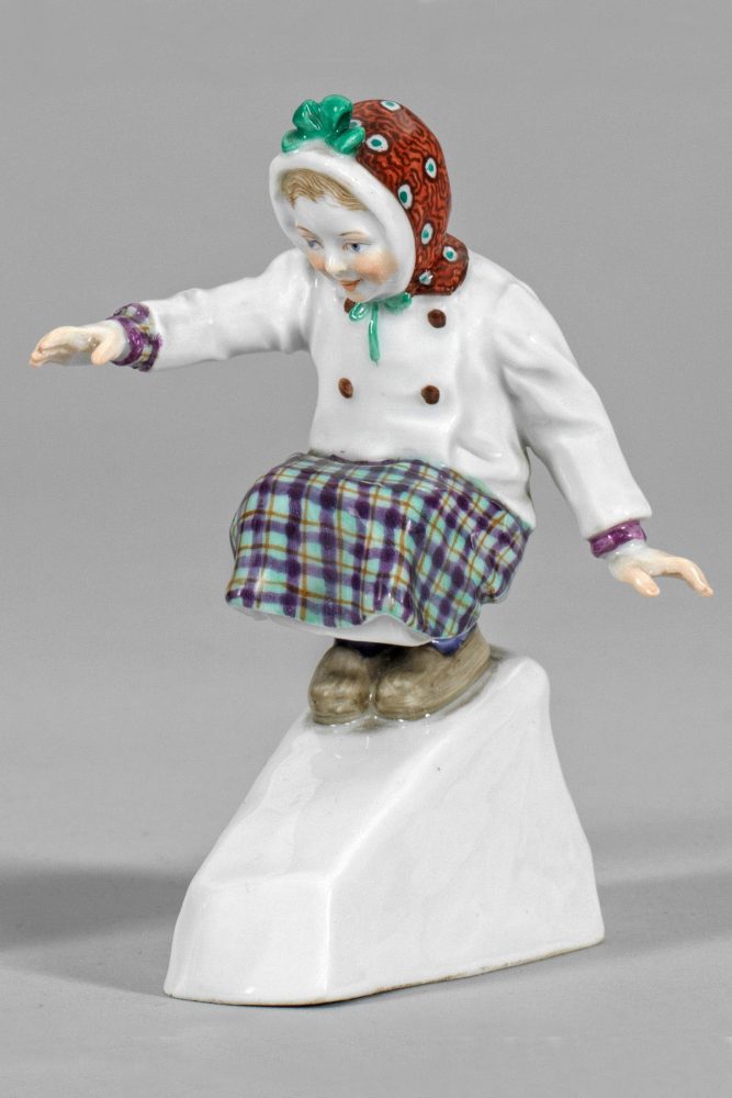 Meissen A264 Girl Figure Alfred Konig