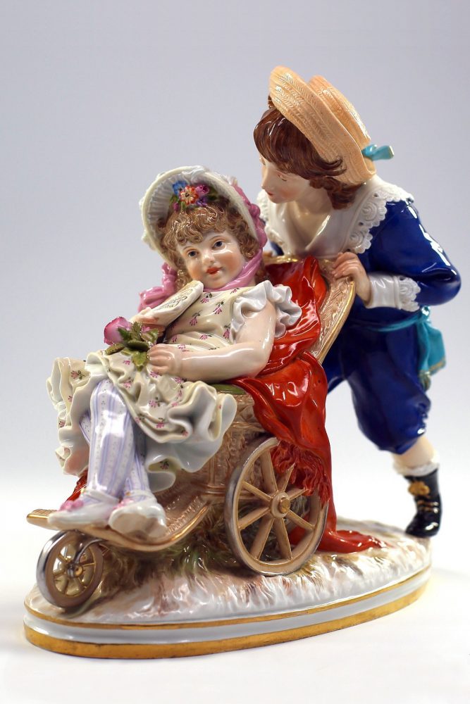 Meissen N148 Figural Group Children