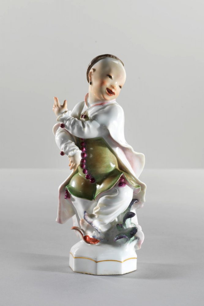 Meissen A1142 Dancing Chinese Boy By Scheurich