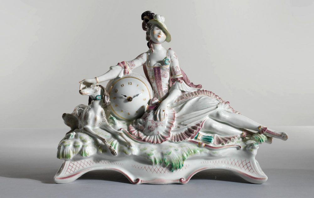 Meissen A1193 Clock Scheurich