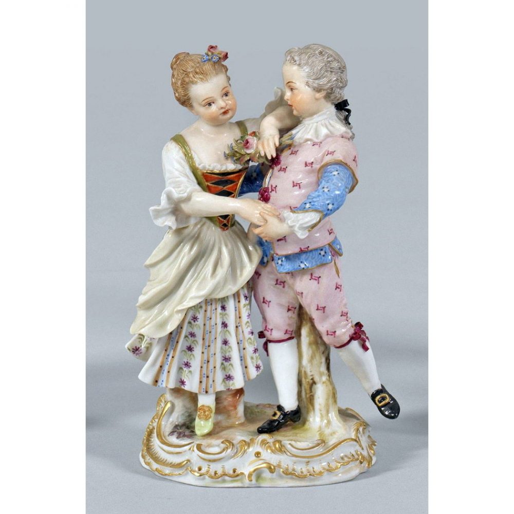 Meissen Q113 Dancing Children By Ringler
