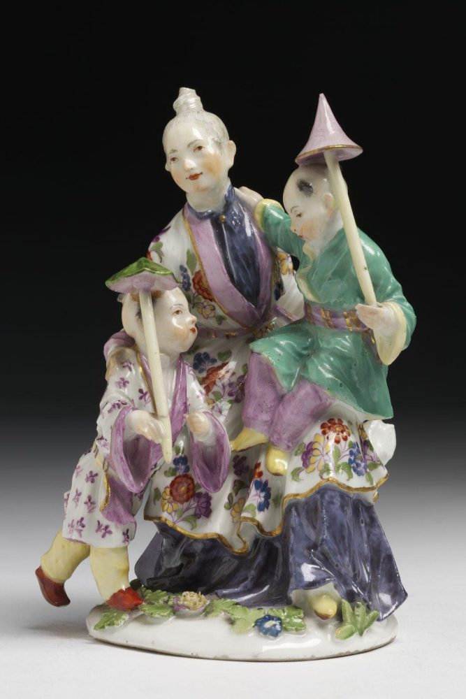 Meissen Chinese 01 Figural Group