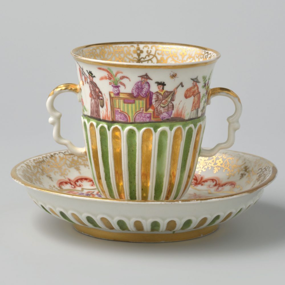 Meissen Chinoiseries 18 Cup Saucer