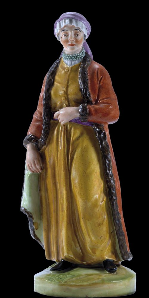 Russian Imperial Porcelain Factory Figurine Armenian Woman From People Of Russia By Rachette 1790
