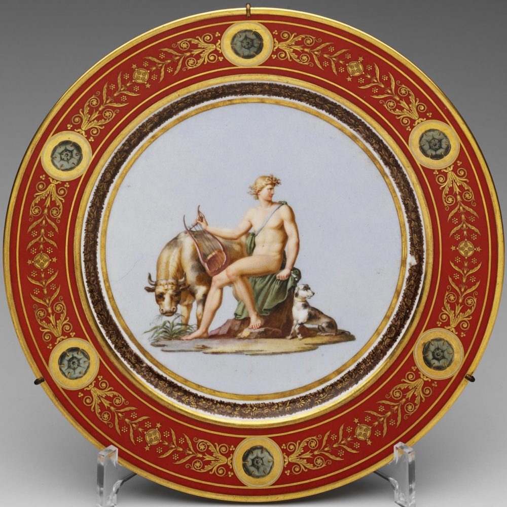 Sevres Plate Olympic Service 51