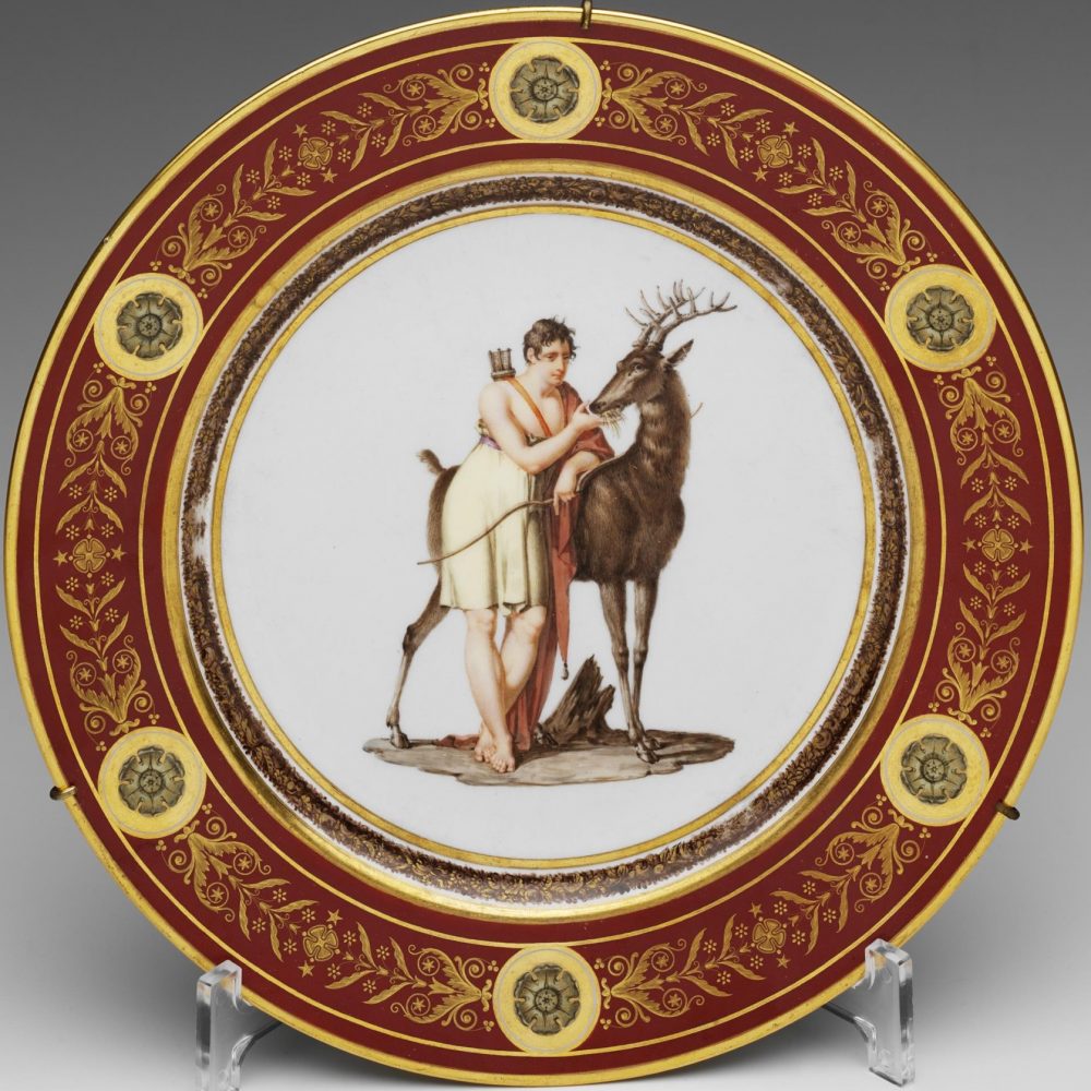 Sevres Plate Olympic Service 58