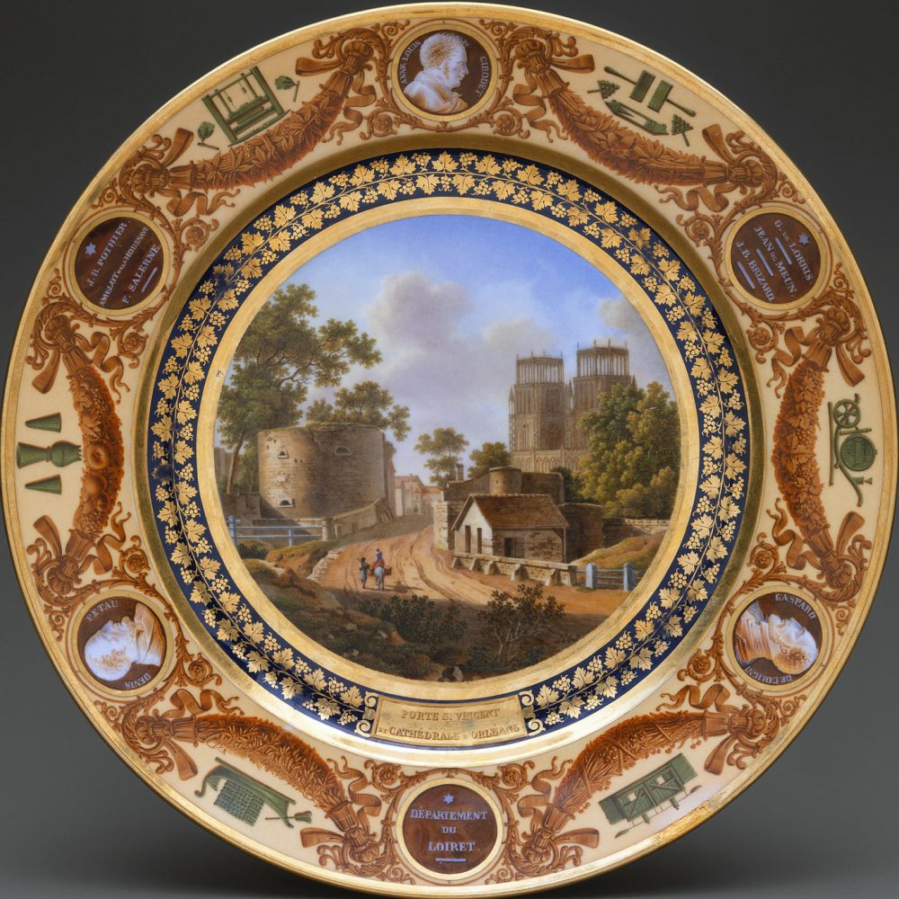 Sevres Plate Departements Service 02