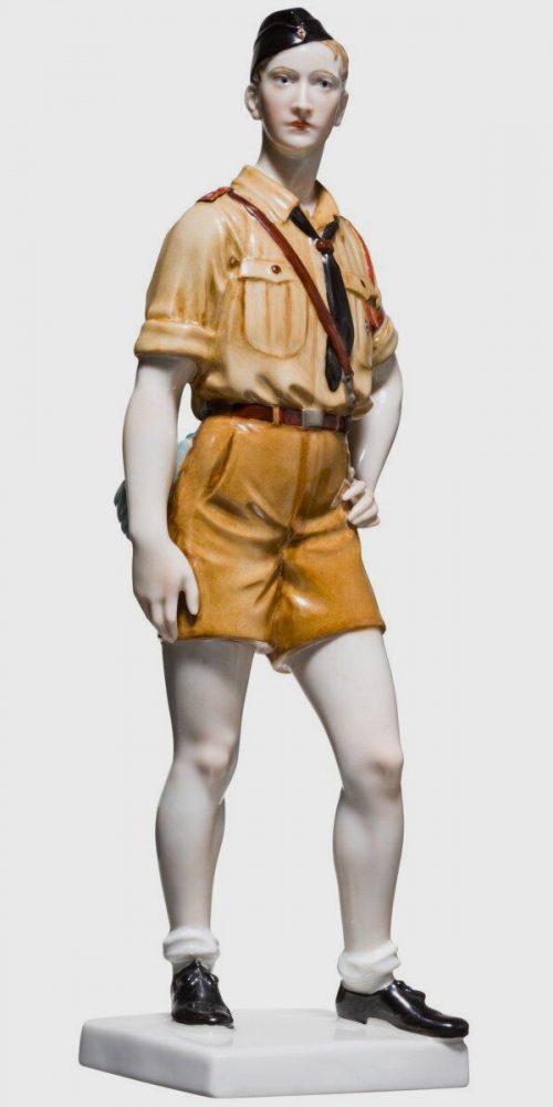 Allach Figure 113 Hitler Youth Boy By Forster
