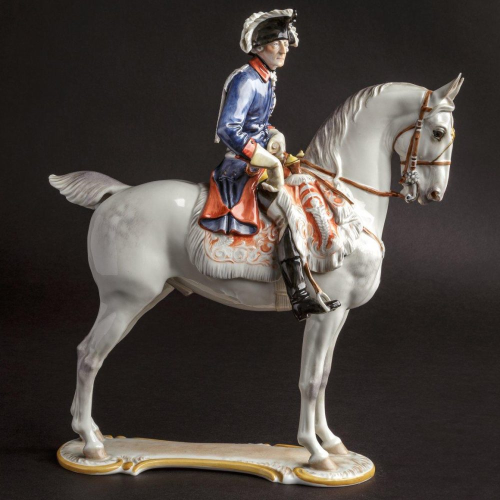 Allach Figure 94 Frederich The Great On Horseback