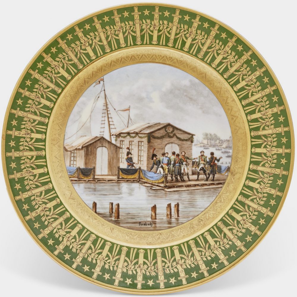 Sevres Plate 51 Service Particulier De Lempereur Headquarters