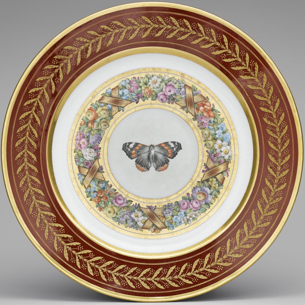 Sevres Butterfly Plate 02
