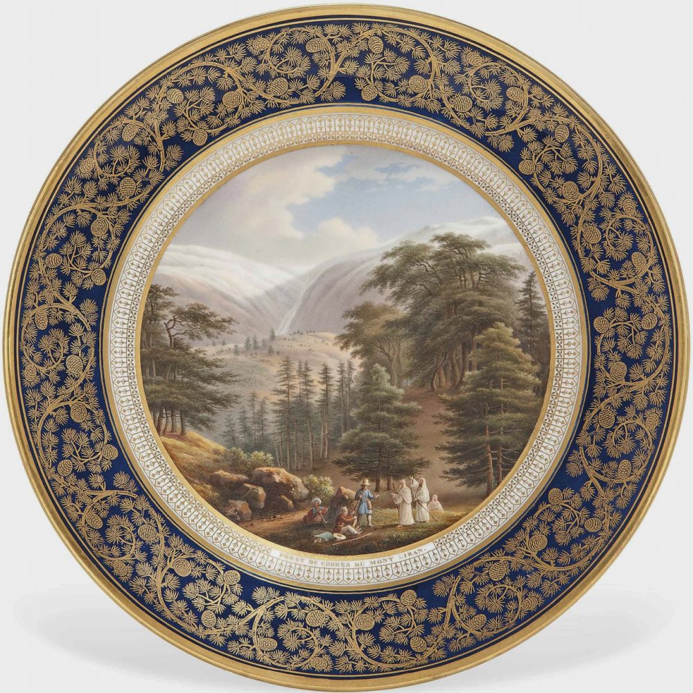 Sevres Plate Forestier 01