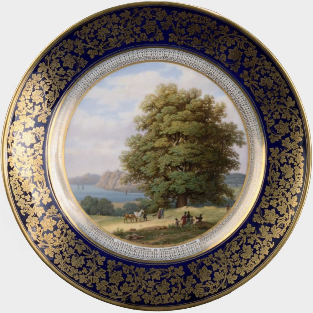 Sevres Plate Forestier 07