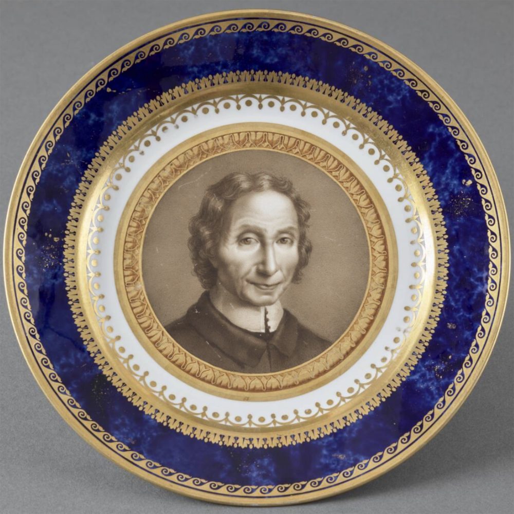 Sevres Service Iconographique 19 Nicolas De Malebranche Portrait
