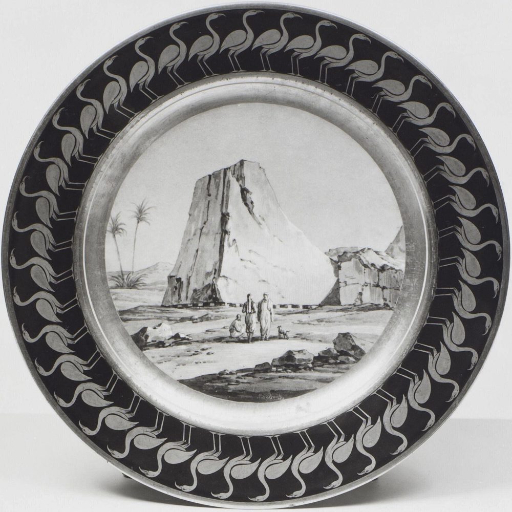 Sevres Egyptian Service Plate Bw11 Carrieres De Granit