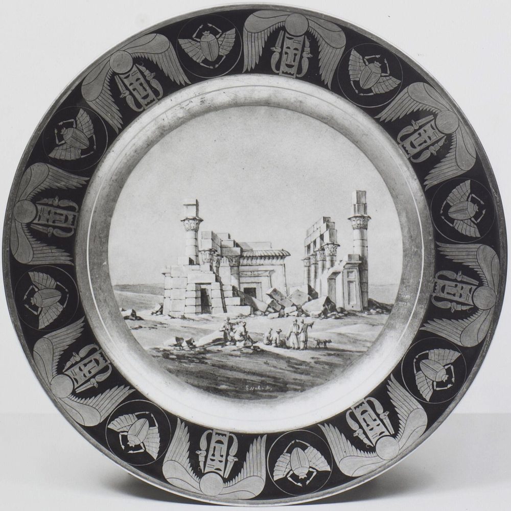 Sevres Egyptian Service Plate Bw28