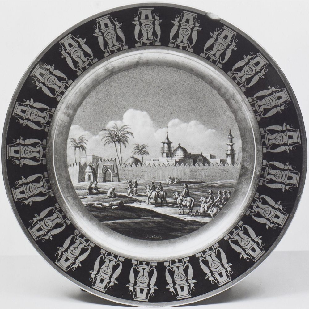 Sevres Egyptian Service Plate Bw35
