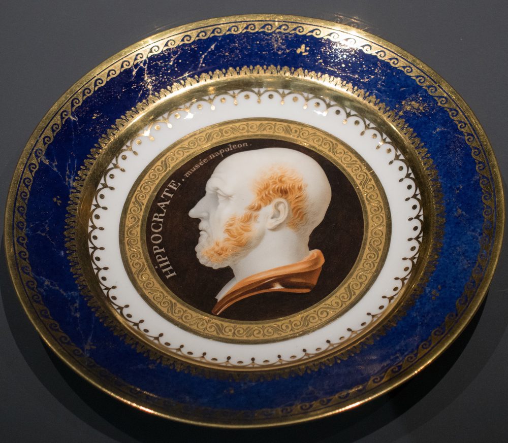 Sevres Service Iconographique 59a Hippocrate Plate