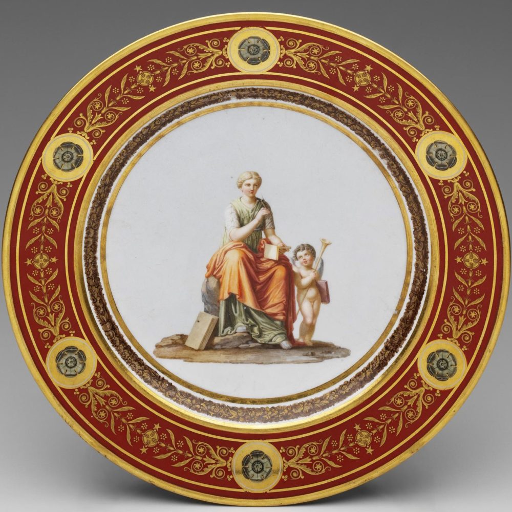 Sevres Plate Olympic Service 05 Calliope