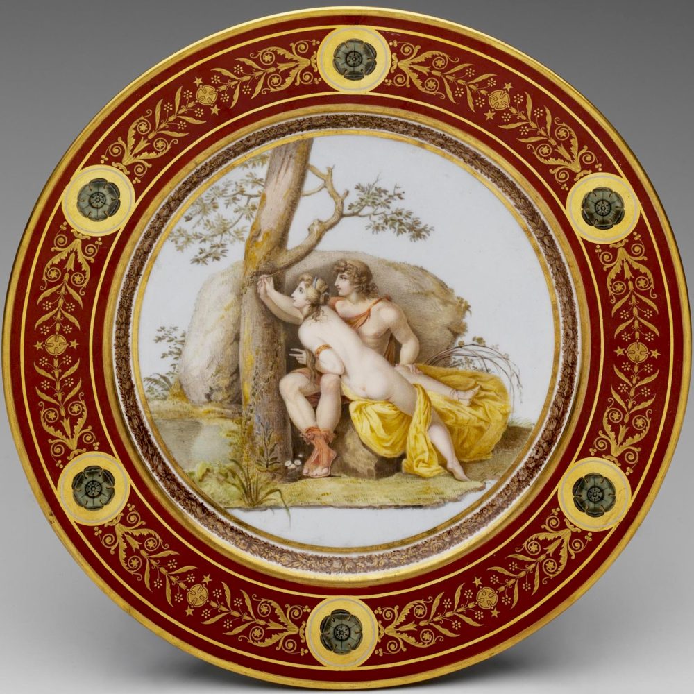 Sevres Plate Olympic Service 07 Procris And Cephalus