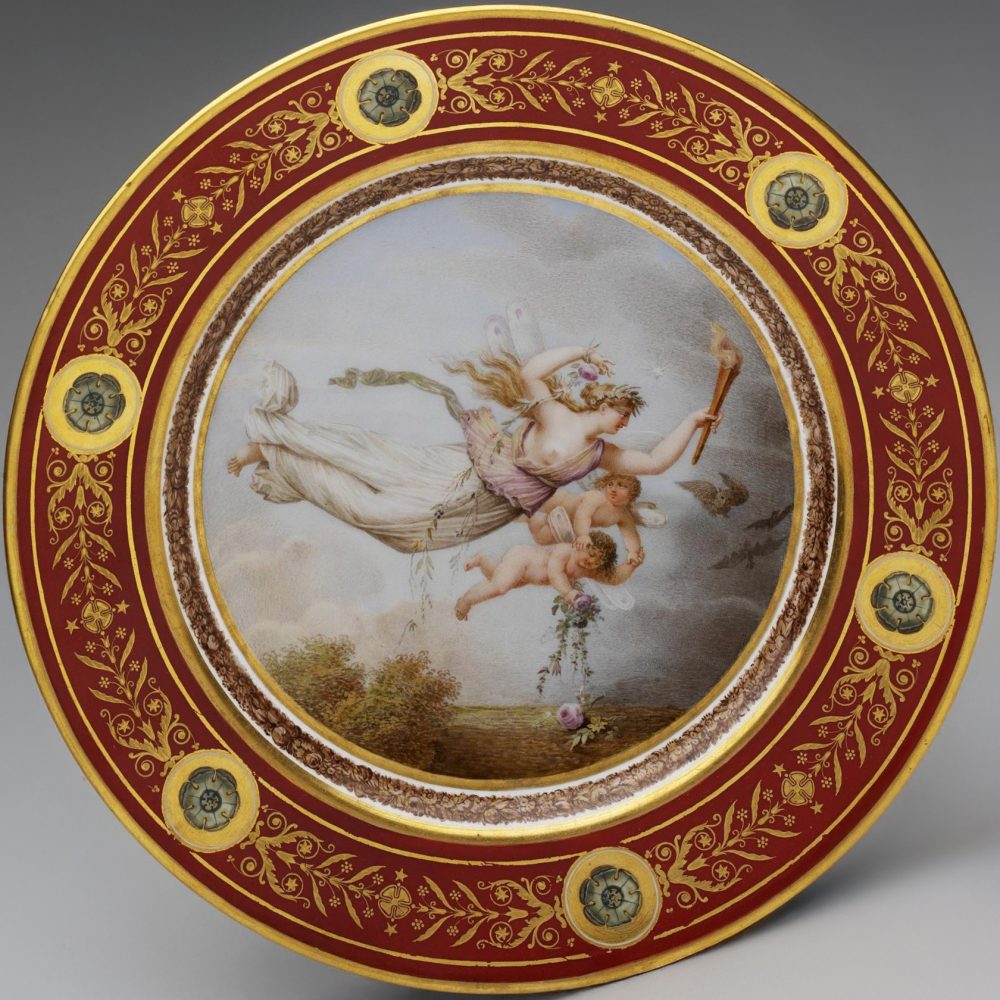 Sevres Plate Olympic Service 20 Aurora