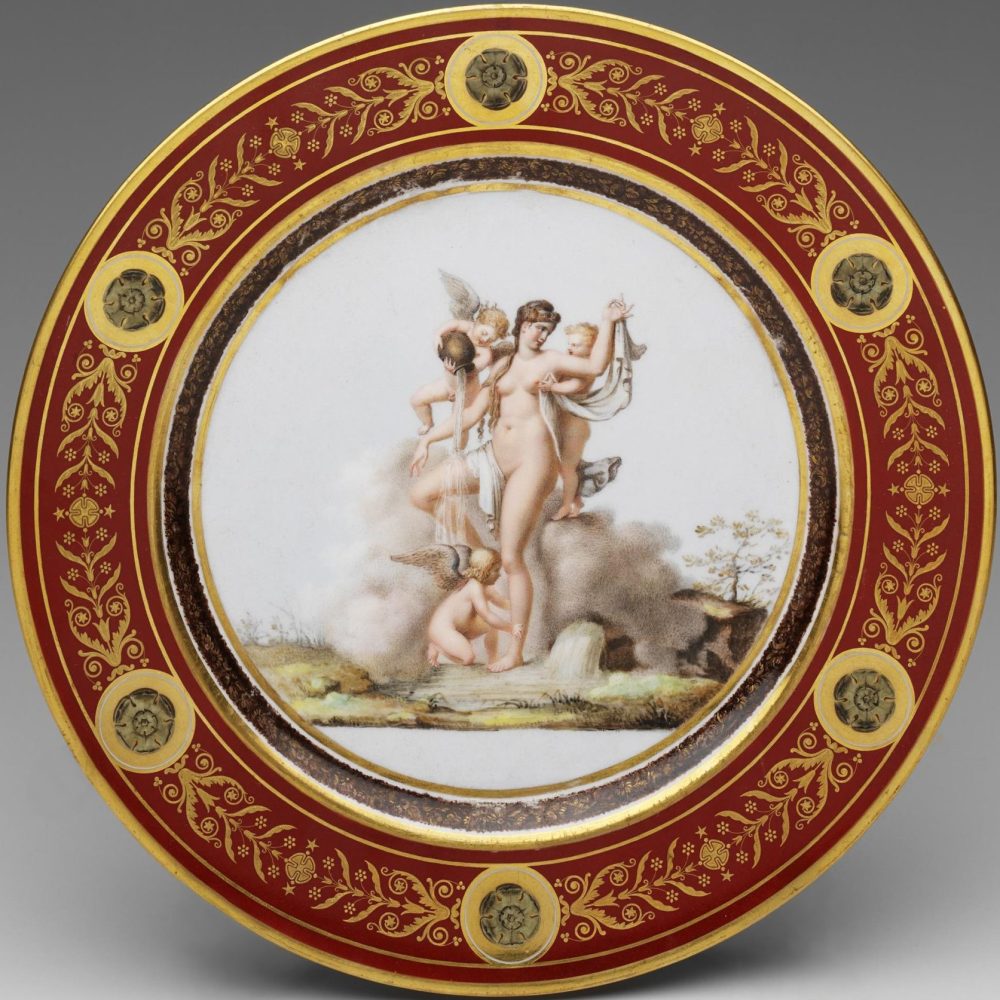 Sevres Plate Olympic Service 37 Vunus
