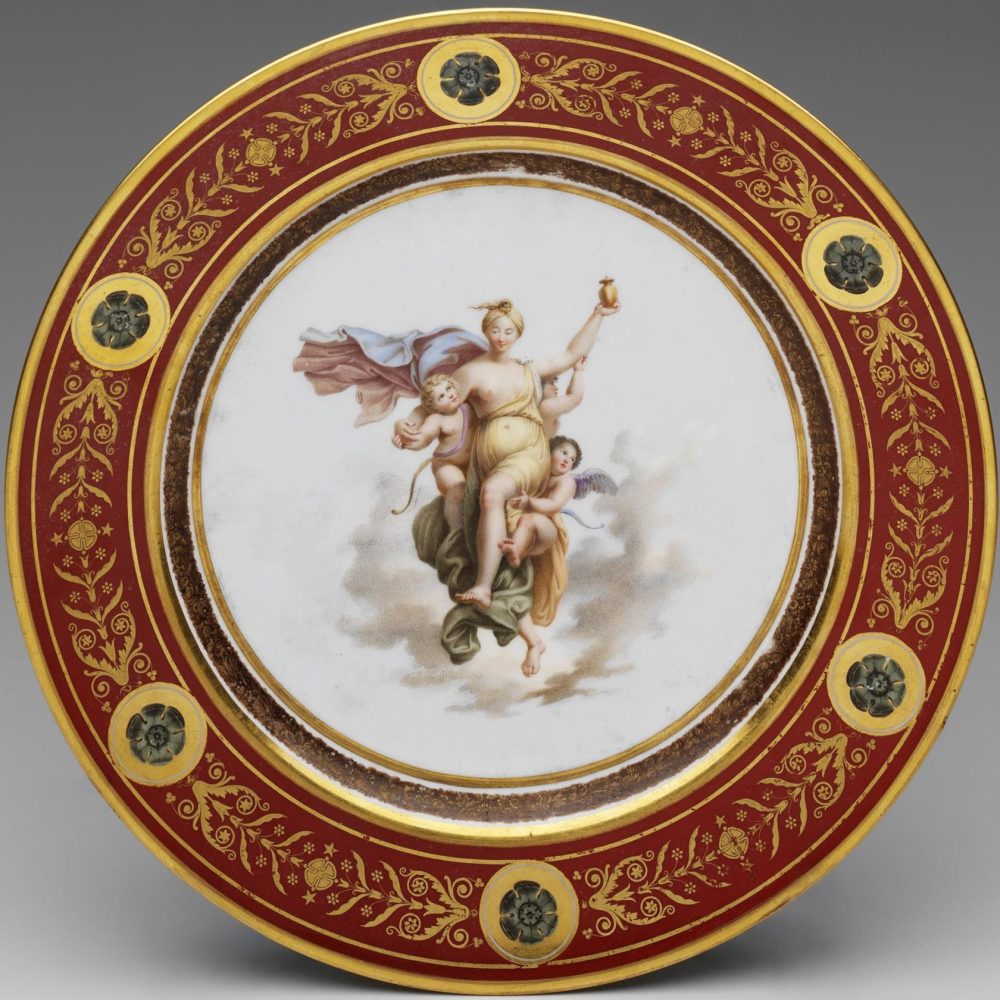 Sevres Plate Olympic Service 40 Psyche