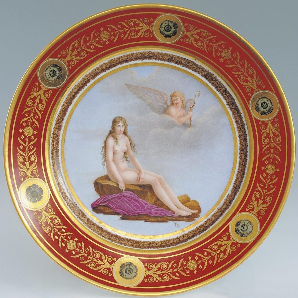 Sevres Plate Olympic Service 54 Psyche