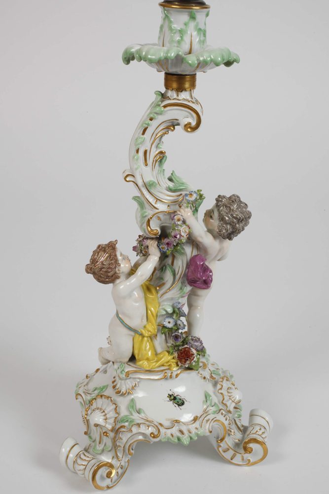 Meissen P166 Candlestick 2