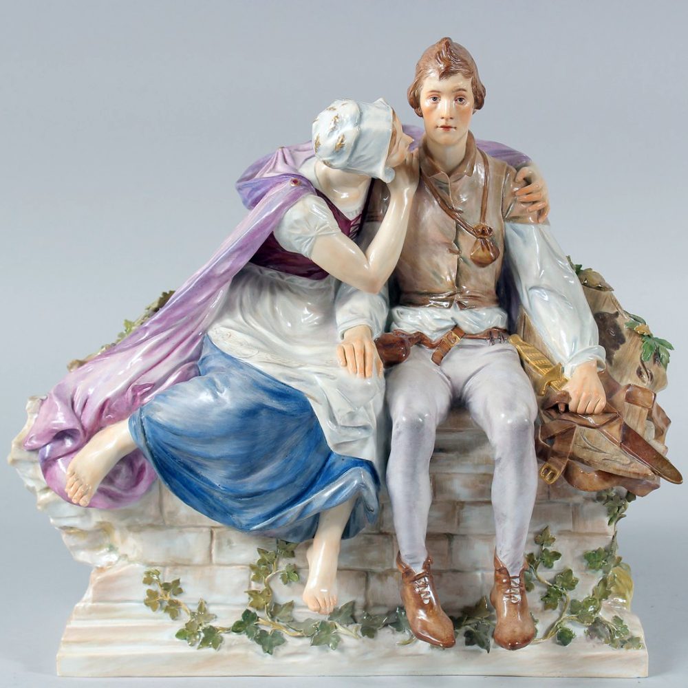 Meissen "Tyl Uylenspiegel et Nele". R109.