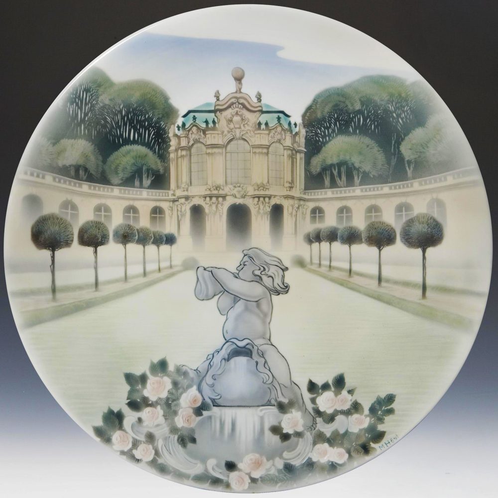 Meissen R112 Charger Rudolf Hentschel Host Marianne