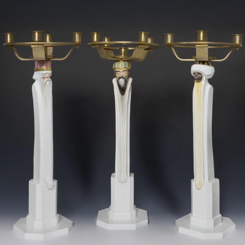 Meissen T197 Candleholders