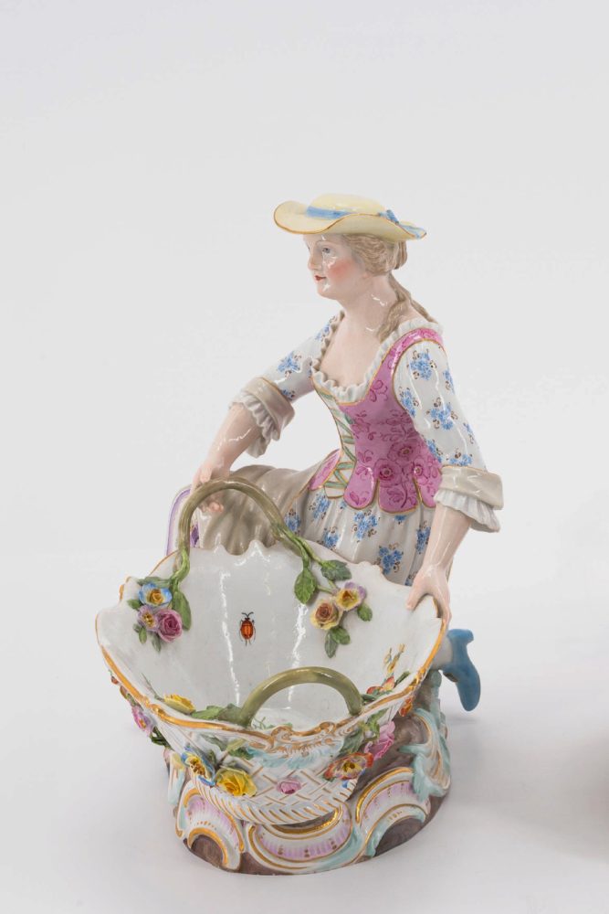 Meissen H167 Woman With Basket