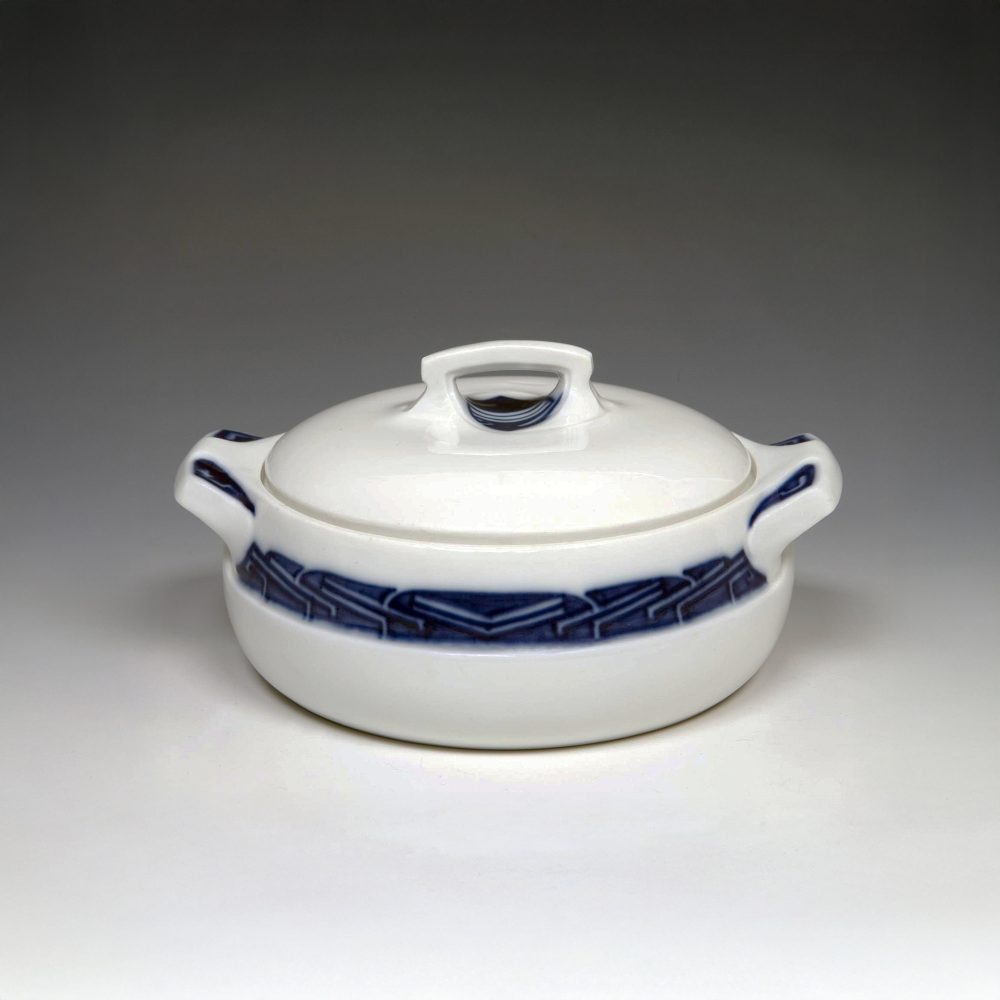 Meissen Sugar Bowl and Cover by Henry van de Velde