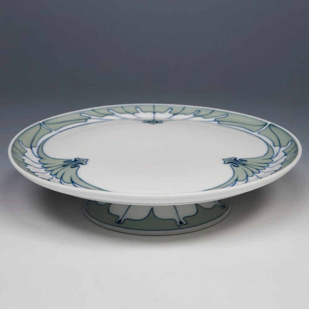 Meissen T31 Cake Stand Wing Pattern Service