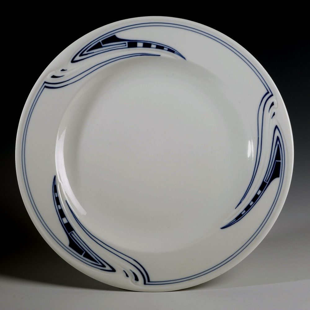 Meissen Plate By Henry Van De Velde