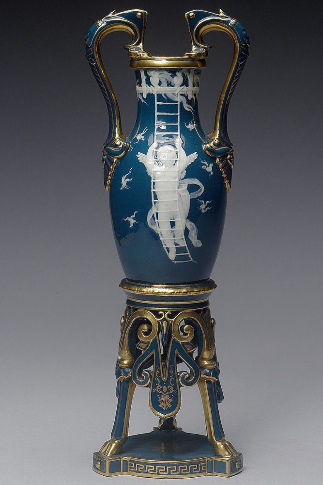 Minton Pate Sur Pate Vase 25