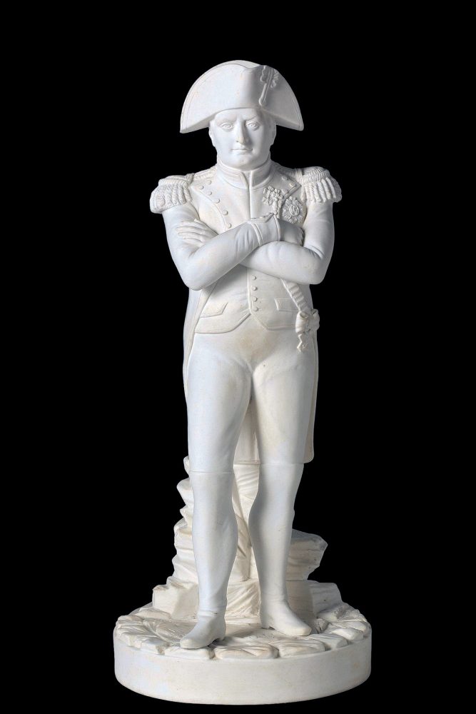 Minton 104 Bisque Figure Of Napoleon