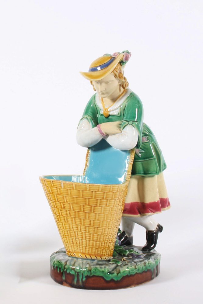 Minton 431 Figure Girl With Basket