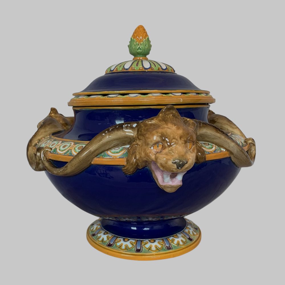 Minton 641 Majolica Garden Pot