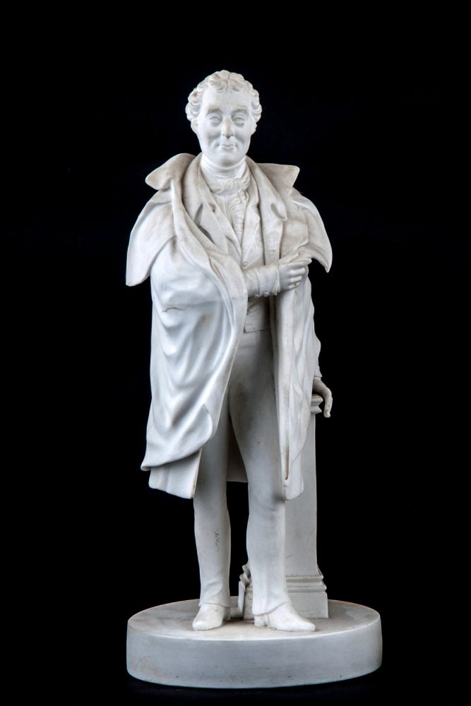 Minton 78 Bisque Porcelain Figure Duke Of Wellington